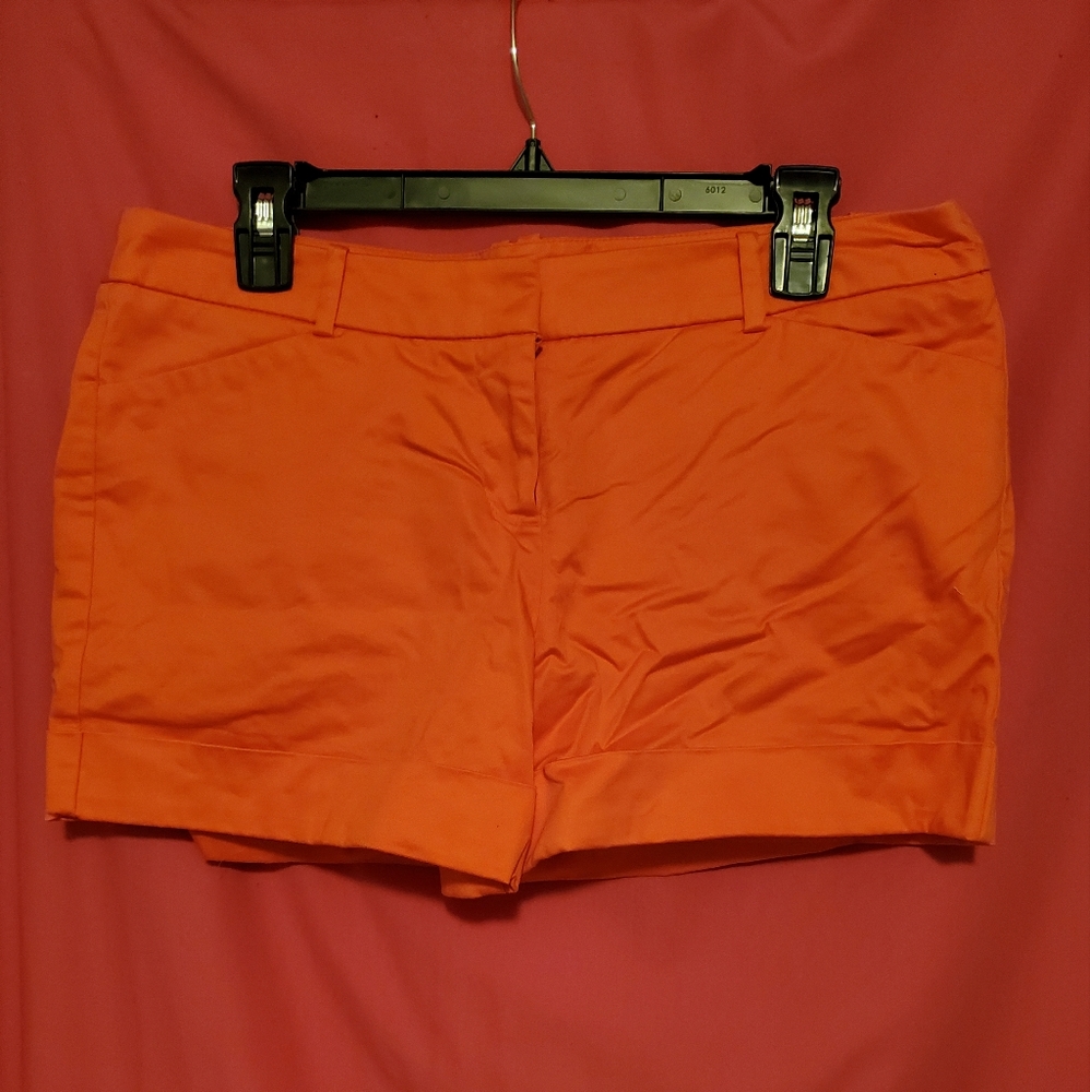#1084 orange shorts